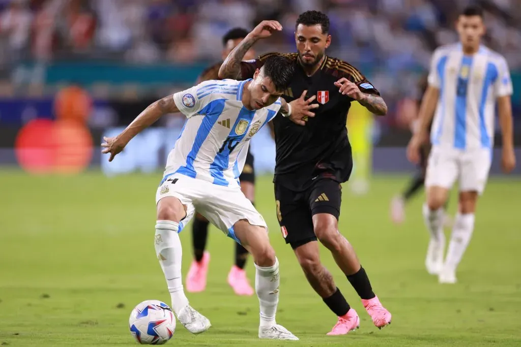 Palacios tuvo un gran partido ante Perú. (Getty)