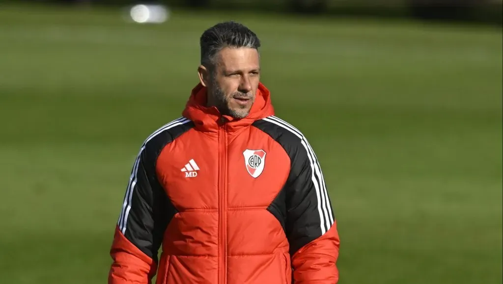 Demichelis no hablará en conferencia de prensa. Foto: LPM / Diego Haliasz.