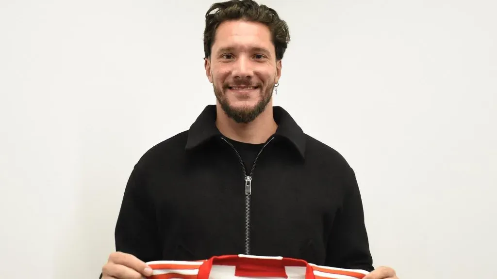 Jeremías Ledesma fue presentado en River.