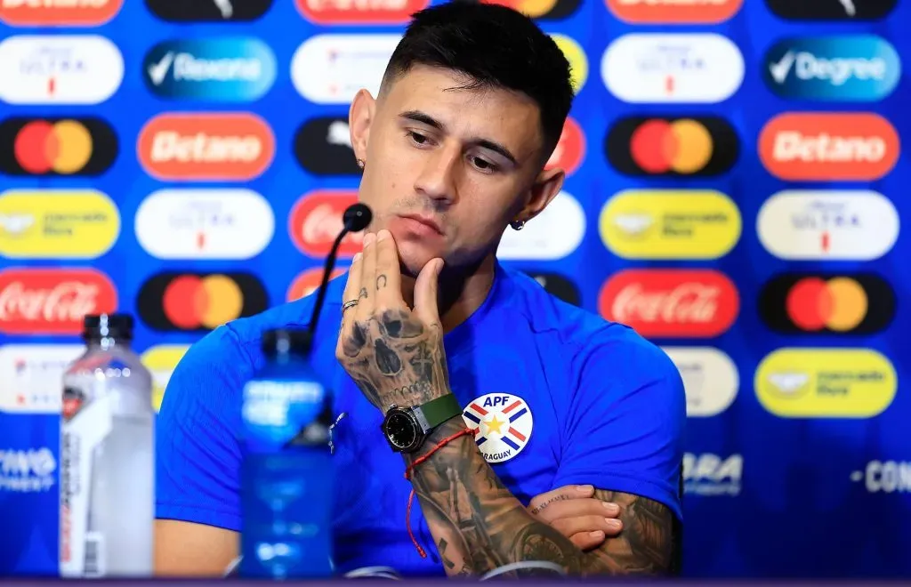 Bareiro terminó su participación en la Copa América sin goles.