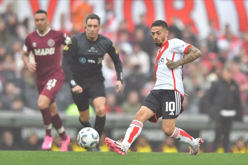 River cayó ante Lanús en el Monumental.