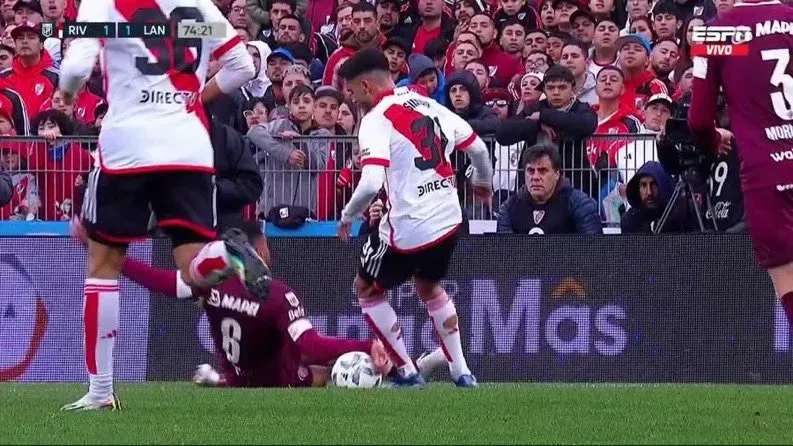 Polémica. ¿Era penal para River?
