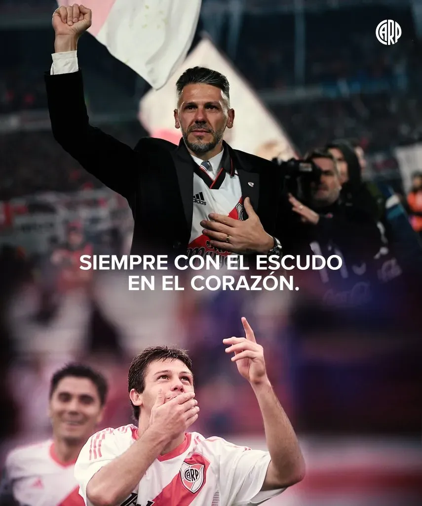 La despedida de River a Demichelis (Foto: @RiverPlate).