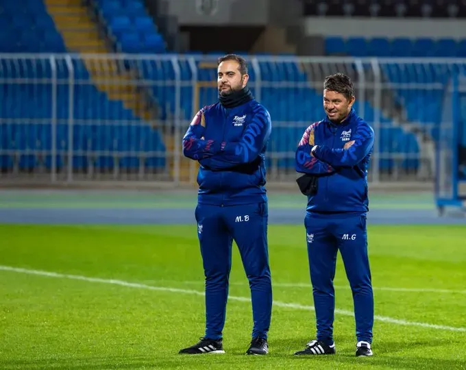 Gallardo junto a Barnao en Arabia Saudita