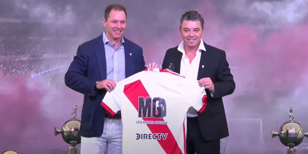Marcelo Gallardo asumió en River.
