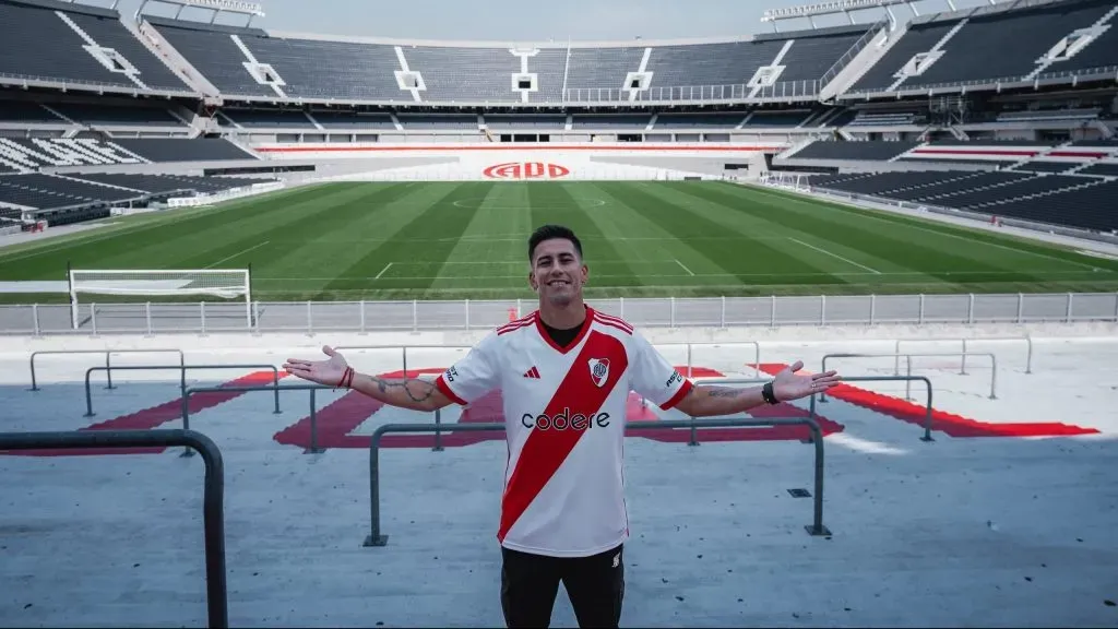 Maxi Meza se perfila para ser titular ante Talleres el miércoles.