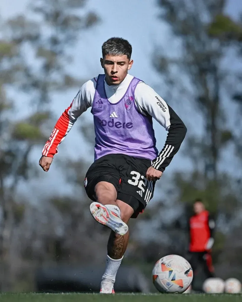 Ruberto jugará en Reserva ante Barracas. (Foto: Prensa River).