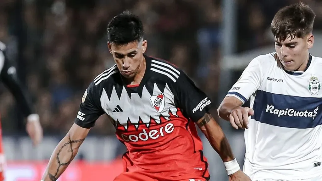 Meza va a ser titular ante Talleres. Foto: Prensa River.