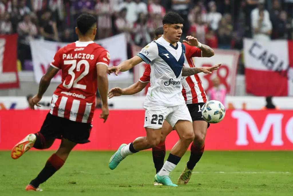 Aquino la rompió en la última Copa de la Liga donde Vélez se consagró subcampeón. (Foto: Getty).