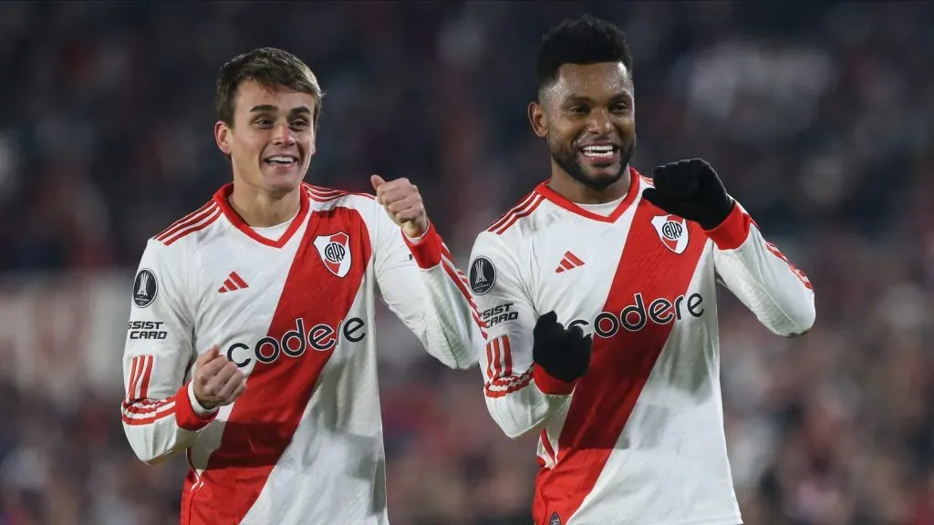 Nicolás Fonseca podría salir de River. Foto: Getty.