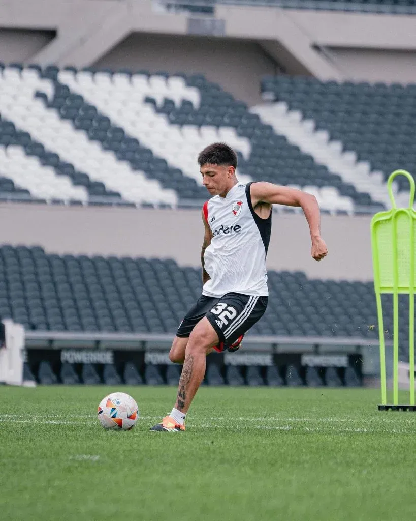 Ruberto tendrá oportunidades con Gallardo. Foto: Prensa River.