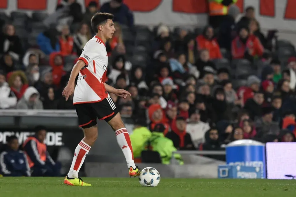 Federico Gattoni jugó apenas dos partidos en River.