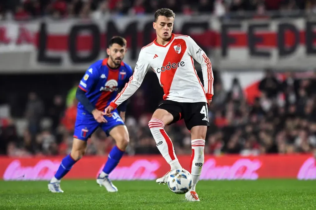 Fonseca todavía no sumó minutos con Gallardo. (Foto: Getty)