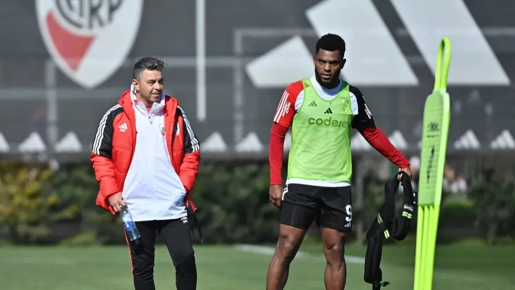 Gallardo le busca compañía a Borja Foto: Prensa River.