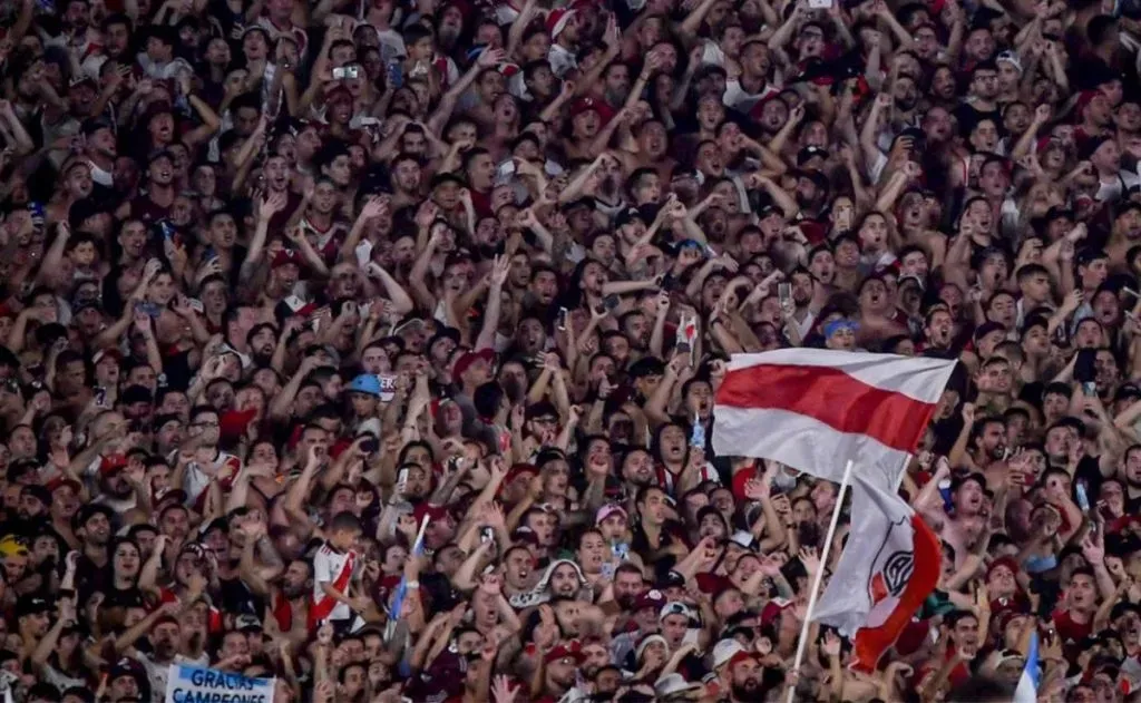 River se prepara para un nuevo partido en el Estadio Monumental.