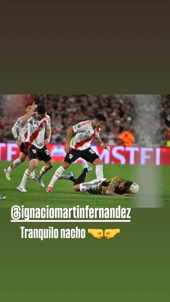 A história que Marcos Acuña carregou: mensagem para Arturo Vidal?