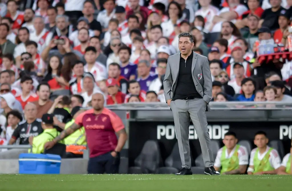 River aún tiene posibilidades de escalar en la Liga Profesional. (Getty Images)