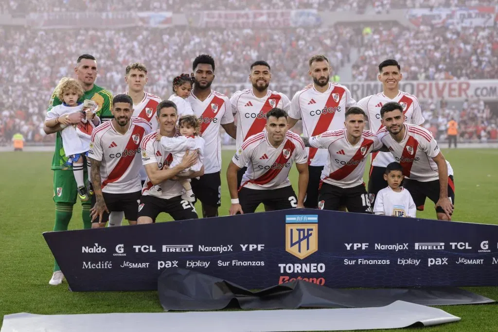 River recibirá a Vélez en El Monumental en la próxima fecha para levantar en la Liga Profesional. (Getty Images)