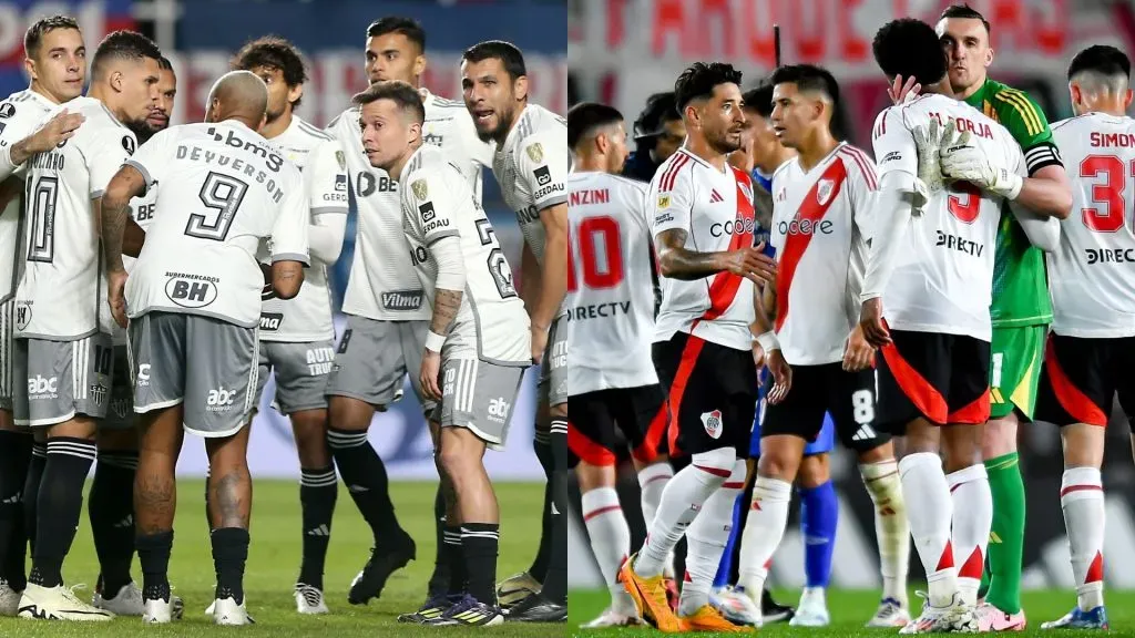 Mineiro y River juegan la ida de las semis de Libertadores. (Getty Images)