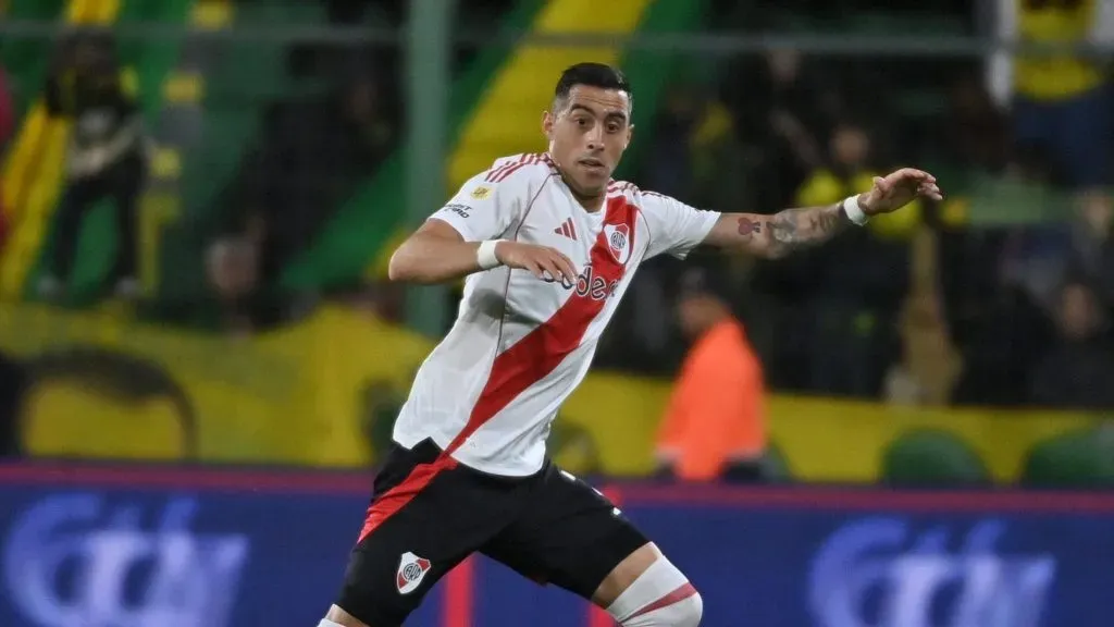 Funes Mori, floja actuación y salida por un golpe (Foto: Prensa River).
