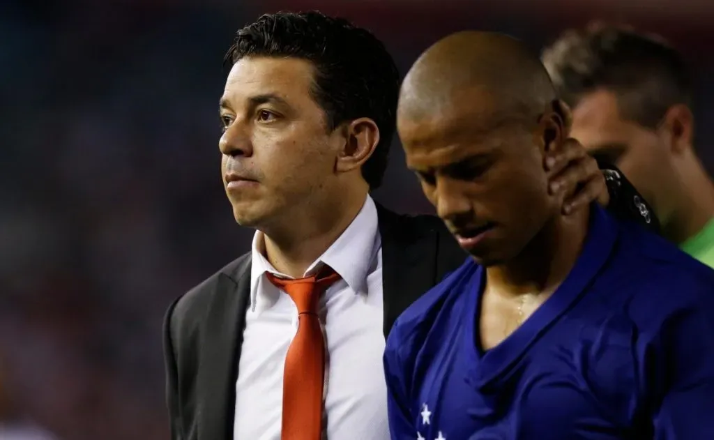 Carlos Sánchez fue una de las figuras del primer River de Gallardo.