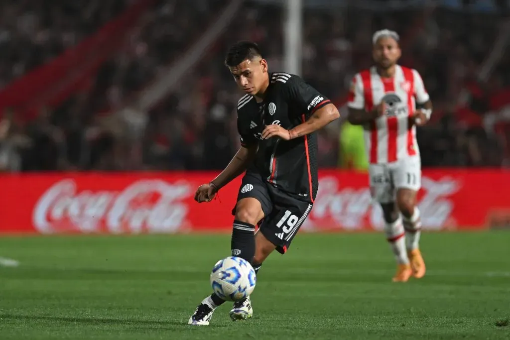 Echverri tuvo un buen partido ante Instituto. (Getty)