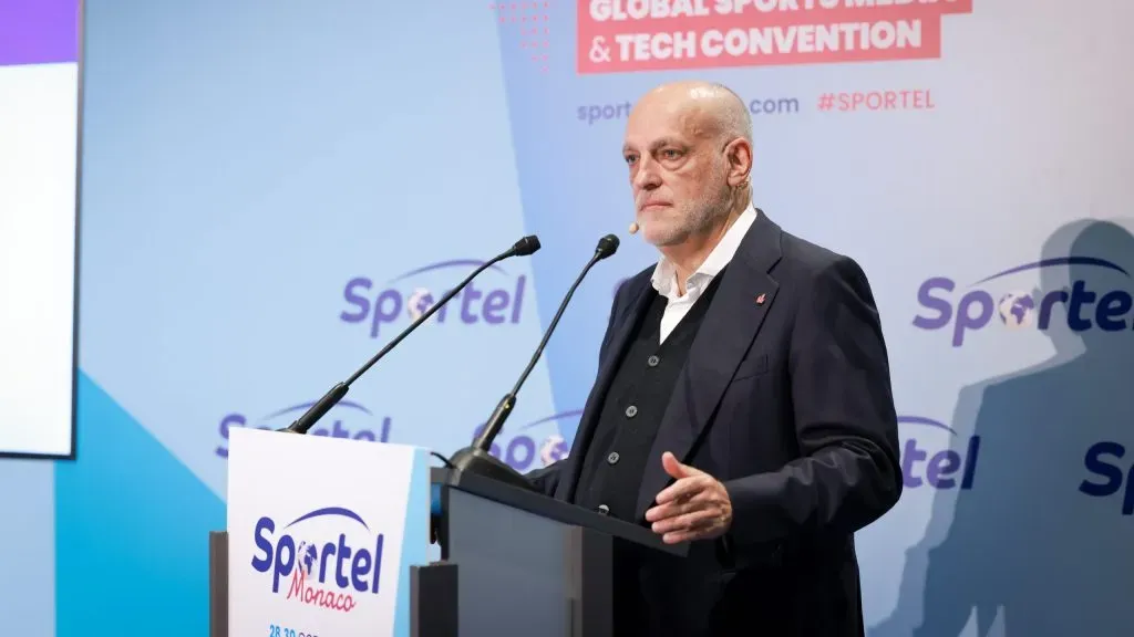 Javier Tebas, uno de los dirigentes más importantes del fútbol europeo.