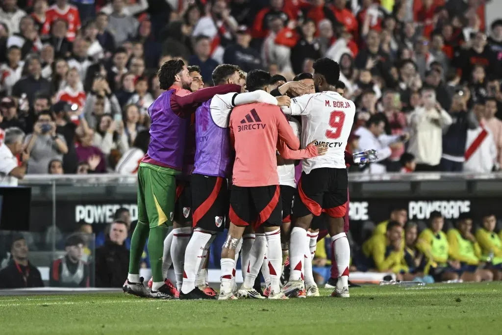 River tiene un resultado que lo manda directo al repechaje de la Libertadores 2025. (Getty Images)
