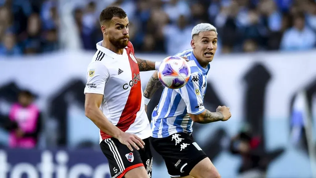 River se jugará la clasificación a fase de grupos el sábado ante Racing. Foto: Getty.