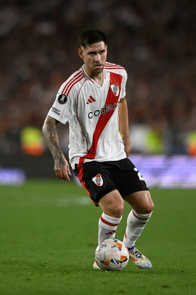 Villagra tuvo un buen partido ante Racing. (Getty)