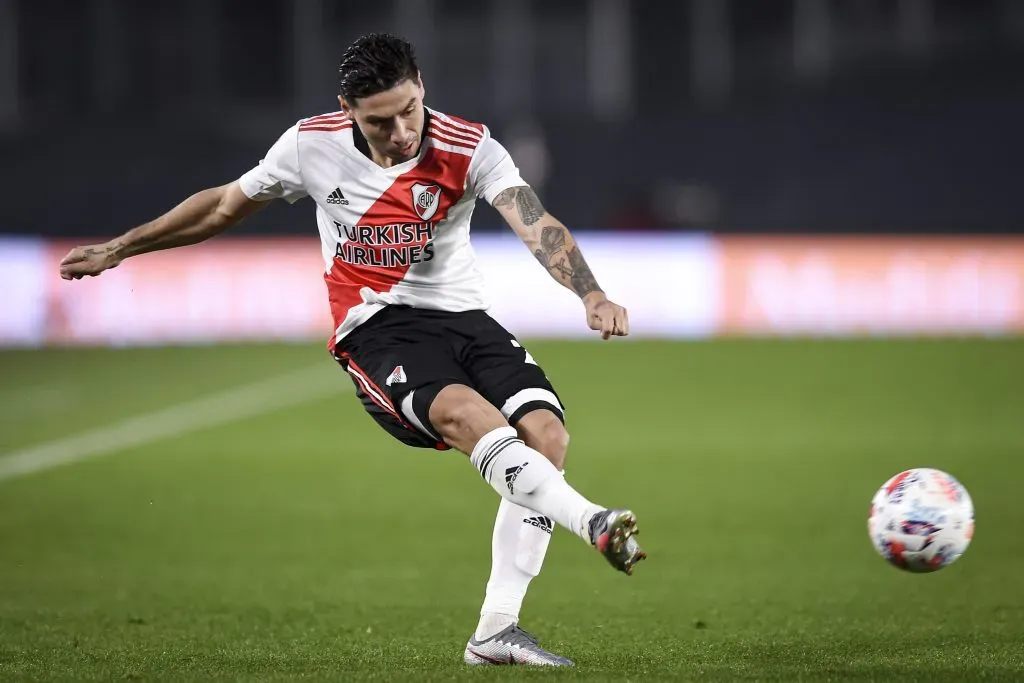 Montiel, cerca de volver a River en este mercado. (Getty Images)