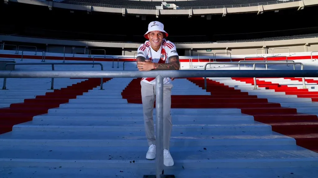 Enzo Pérez dijo sus primeras palabras como refuerzo de River.
