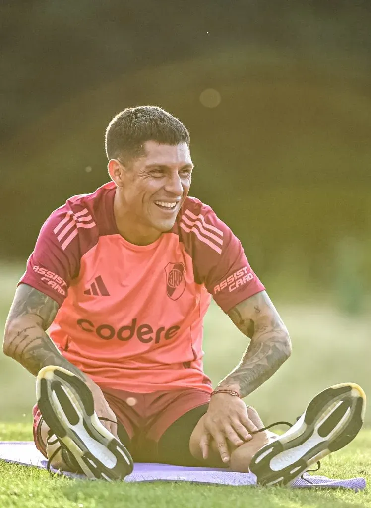 Enzo todavía no tiene número. (River prensa)