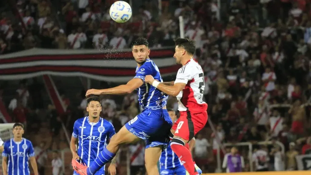 River no dio la talla de Mendoza y sigue sin darla de visitante en el torneo. Foto: @ClubGodoyCruz.