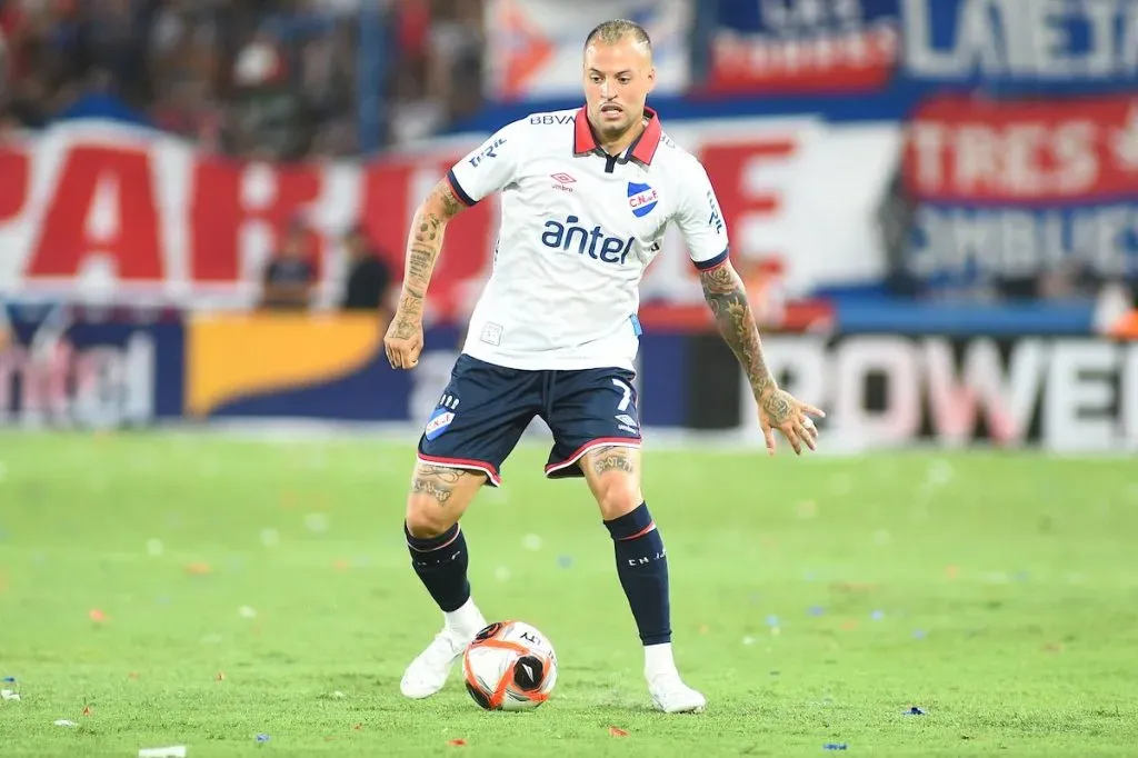 Diente López es una posibilidad para River a mitad de año si no renueva con Nacional.