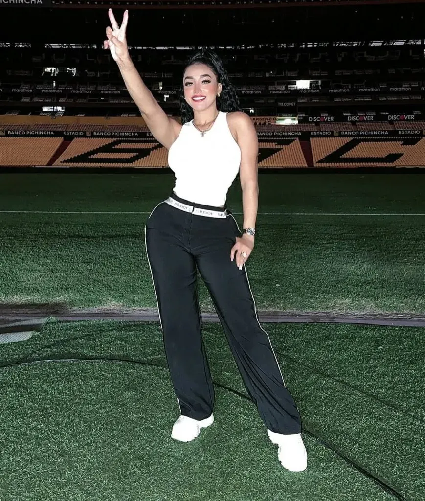 Luisa Katherine Vidal, la actual pareja de Segundo Castillo y su asesora de outfits.