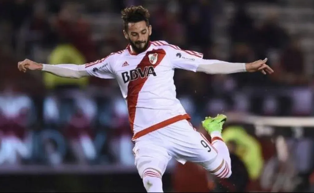 Marcelo Larrondo recordó su paso por River.