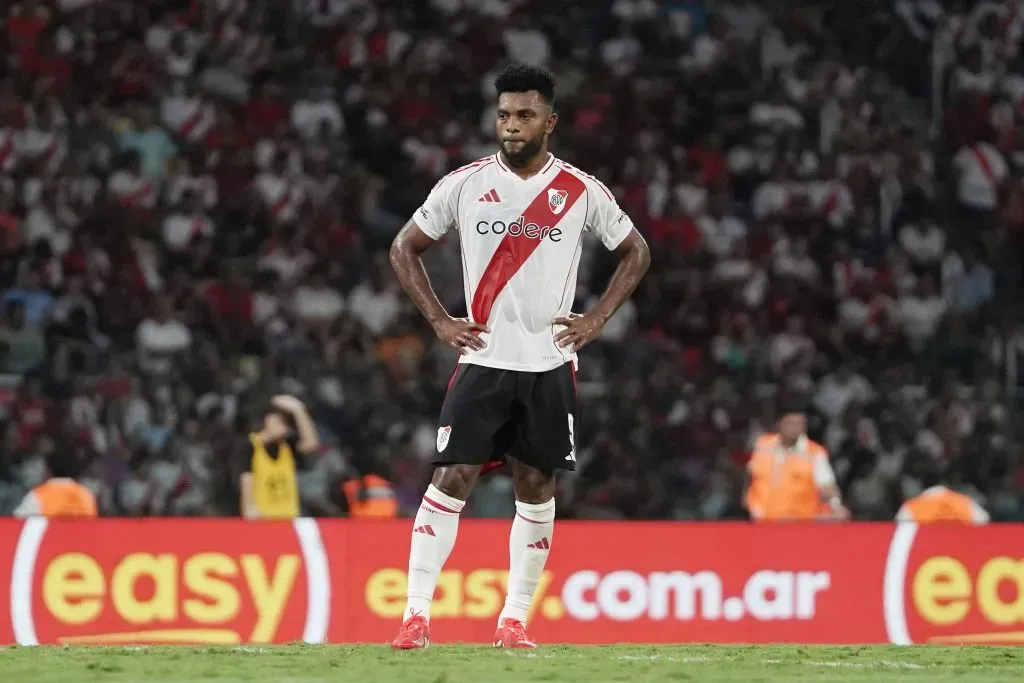 Miguel Borja no será titular ante Universitario.