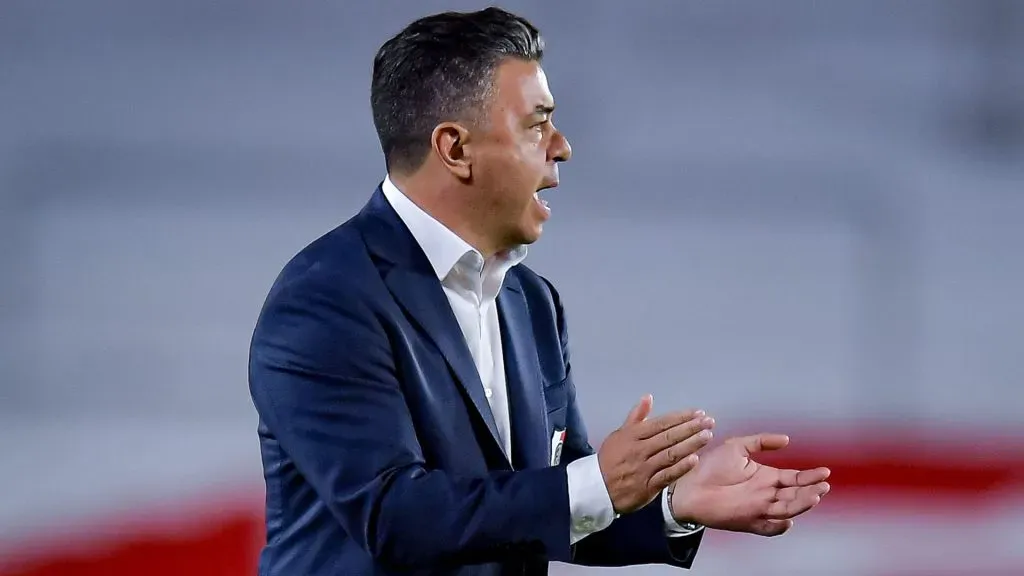 Gallardo empieza a armar el esquema para el domingo frente a Talleres.