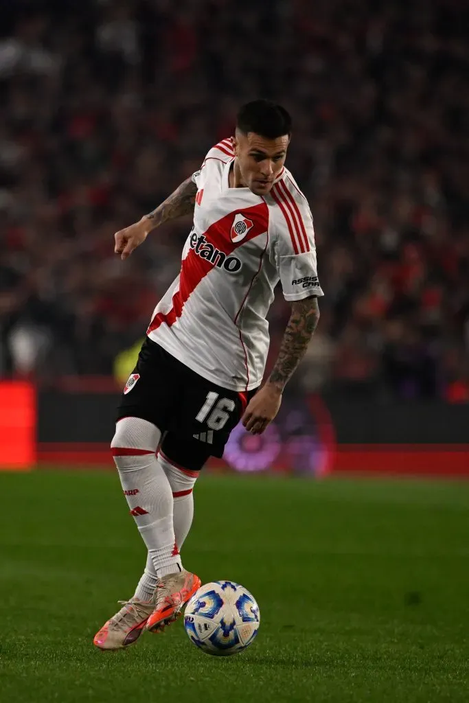 Bustos tuvo responsabilidad en el gol de Platense. (Getty)