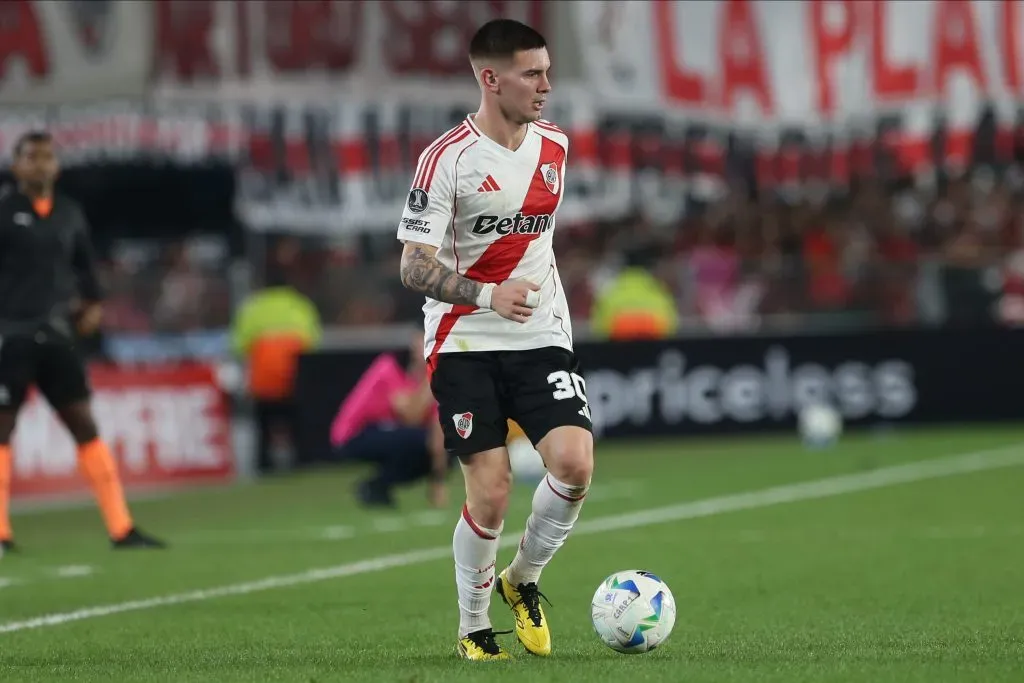 Franco Mastantuono, joya de River (FOTO: Daniel Jayo/Getty Images)