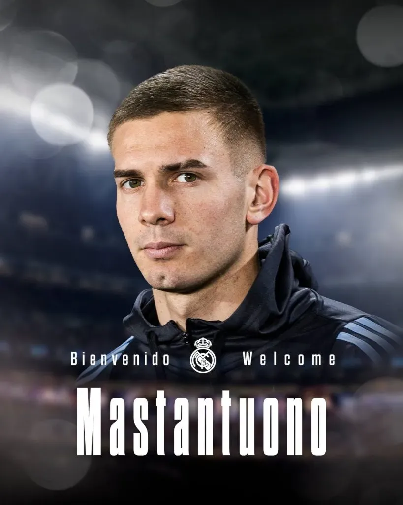 Real Madrid presentó a Mastantuono.