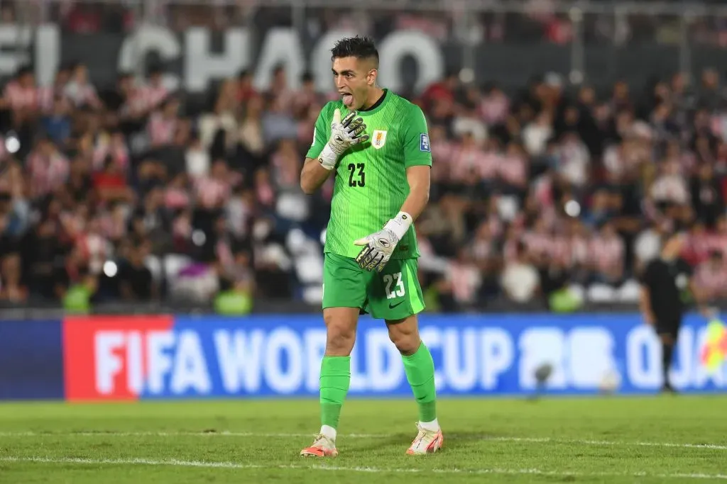 Santiago Mele, ex Unión y de la Selección de Uruguay, nuevo arquero de Monterrey.