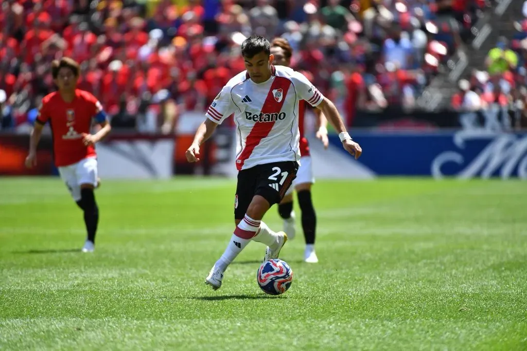 Acuña dio dos asistencias ante Urawa Red.