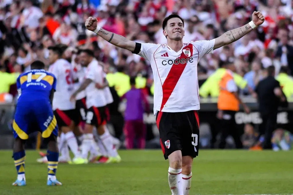 Franco Mastantuono conquistó al mundo en el último Superclásico.