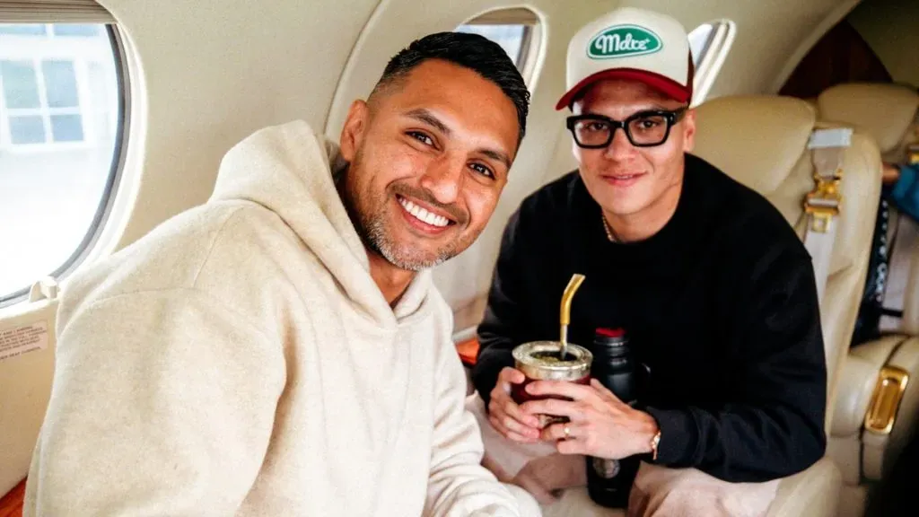 Juanfer Quintero con el PF César Murillo