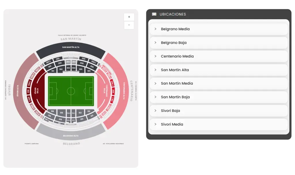 Las entradas que quedan para el partido del sábado vs. Barcelona.