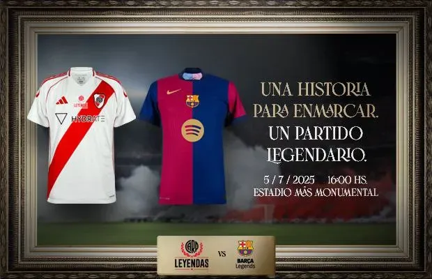River recibe a Barcelona.