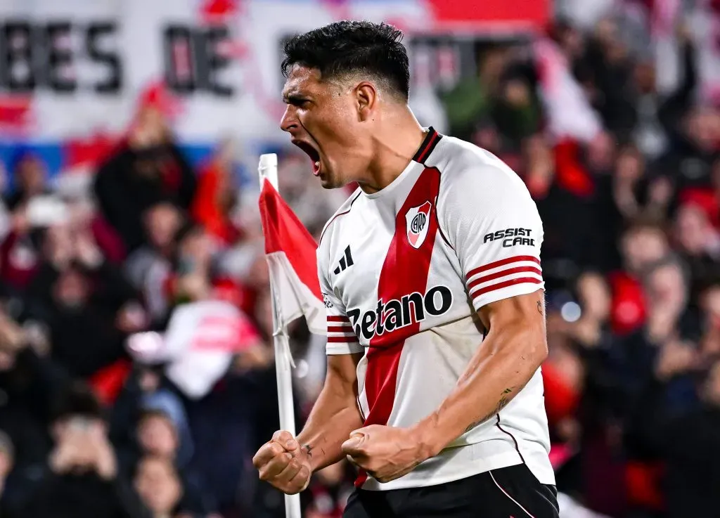 Salas comenzó muy bien su etapa en River. (Getty)