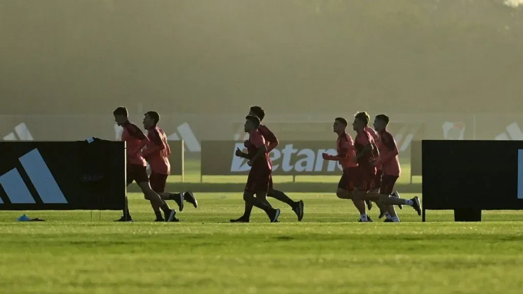 River vuelve a entrenarse el martes. Foto: Prensa River.